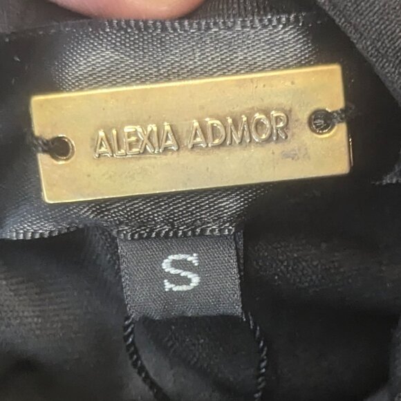 NWT Alexia Admore Sleeveless Black Dress Size Small - Picture 5 of 15